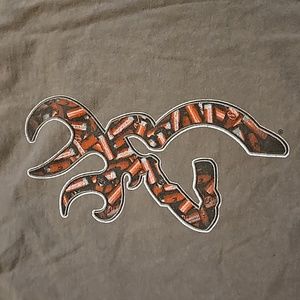 Browning Deer Bullet Casing Hunting Tshirt